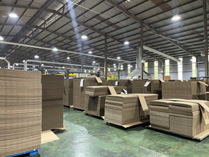 แผ่นกระดาษลูกฟูกสีน้ำตาลขาวแบบกำหนดเองสำหรับบรรจุภัณฑ์ - Product Image 5