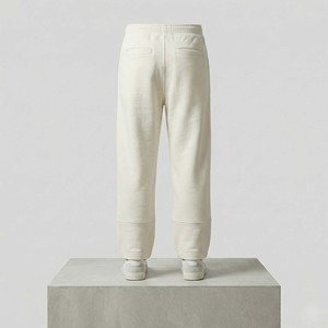 กางเกงจ็อกเกอร์ผู้ชายทรงเข้ารูป หนัก 400GSM พรีเมียม ไซส์ใหญ่ เอวกลาง ทรงทางการ เย็บสองชั้น ล้างสีแบบแอซิดวอช ผ้าฝ้าย 100% - Product Image 6