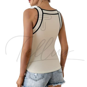 Camiseta sin Mangas de Alta Calidad para Mujer, Nuevo Estilo, Camiseta Deportiva para Mujer - Product Image 4