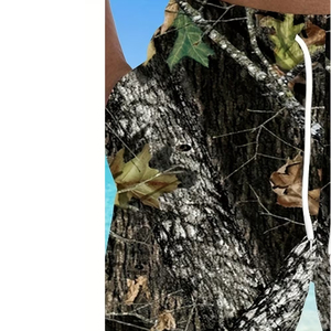 กางเกงขาสั้นออกกำลังกายลายพรางสไตล์ใหม่สำหรับผู้ชาย โลโก้สั่งทำได้ ผ้าคอตตอนเนื้อหนา สำหรับวิ่งและฟิตเนส มีเชือกผูก - Product Image 3