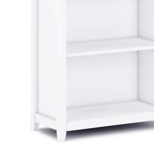 Amherst <b>White</b> 5 <b>Shelf</b> Bookcase - Product Image 5