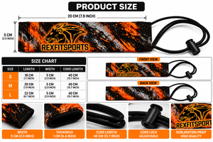 Housse de protection personnalisée pour canon de paintball, chaussette de sécurité imprimée par sublimation avec cordon élastique, vente en gros - Product Image 3
