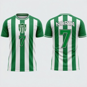 sublimation football jerseys manufacturer polyester fabric with your own logo team colors player <b>names</b> and numbers - Product Image 3
