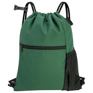 SHAGHAF SPORTS WEAR Custom Blue Microfiber <b>Drawstring</b> Backpack Men Women | <b>Waterproof</b> Gym <b>Bag</b> | Lightweight Travel 50-70L - Product Image 1