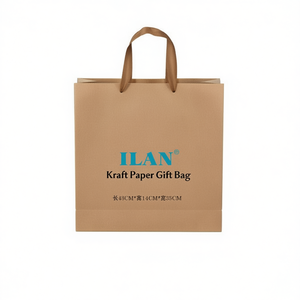 Bolsa de Regalo de Papel Kraft de 48x14x35 cm con Asas para Empaque de Regalos - Product Image 1