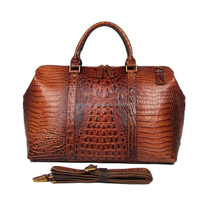Sac de sport sur mesure, robuste, imperméable, pour extérieur, gym, voyage, avec logo personnalisé, imprimé crocodile, fournisseur OEM ODM en gros - Product Image 3