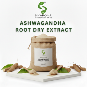 Extrait d'herbes sauvages en poudre d'Ashwagandha, concentration à 80 %, qualité cosmétique pour applications alimentaires, cosmétiques et boissons - Product Image 4