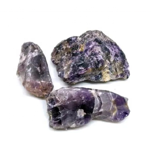 Piedra de amatista rugosa, piedra natural pulida, cristal curativo de reiki, cristal natural al por mayor - Product Image 5