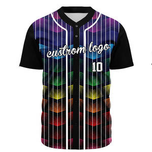 100% Polyester Men Baseball Jersey <b>Referee</b> Shirt Baseball Uniform Umpire Softball Shirt Stitched Baseball Wear Team Kit - Product Image 4