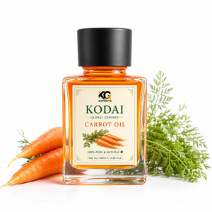 Huile de Carotte Kodai 110ml 100% Pure Raffinée Naturelle à Base de Plantes pour Soins Capillaires et Cutanés, Prise US, Bidon/Fût/Canette, Logo Personnalisé, Tamil Nadu - Product Image 1