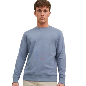 Camisa de sudor de cuello redondo para hombre, camisas de lana de material cálido hechas a medida con diseño personalizado y opciones de marca, precio barato - Product Image 1