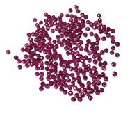 Rubis naturel du Mozambique de 2 mm, facetté, qualité AAA+, certifié IGI, calibré, traité thermiquement, pour la fabrication de bijoux, vente en gros