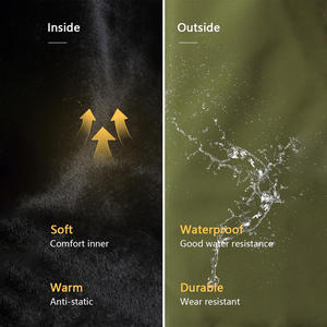 เสื้อแจ็คเก็ตพัฟเฟอร์บุขนหนานุ่มสำหรับผู้ชาย รุ่นฤดูหนาว พร้อมฟองน้ำบุหนาพิเศษ สวมใส่สบาย และบริการผลิตเสื้อผ้าครบวงจร - Product Image 4