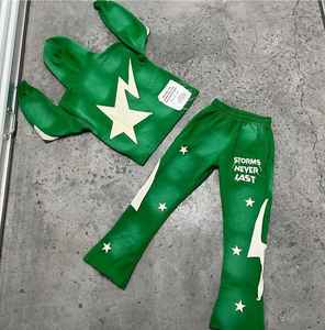 Conjunto Deportivo de Mujer con Logotipo Bordado Personalizado al por Mayor, Sudadera Corta Informal de Alta Calidad 100% Algodón, Conjuntos Deportivos para Mujer - Product Image 3