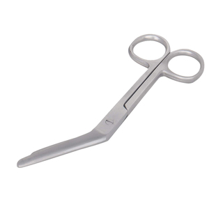 Ciseaux chirurgicaux à finition sablée en métal, manuels, pour la coupe de bandages et les soins infirmiers – Meilleur prix - Product Image 6