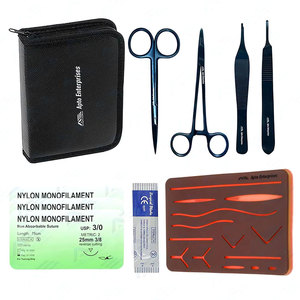 CE Surgical Medic Instruments NEW Premium Minor Surgery <b>Suture</b> Set <b>Kit</b> Blades Surgical Instruments German Stainless Steel - Product Image 1