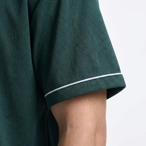 Nueva Camiseta de Béisbol Ligera y Duradera, Transpirable, de Manga Corta, con Botones Delanteros, Talla Grande, Precio Económico, Ropa Deportiva - Product Image 4