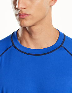 Haut de sport compressif pour homme, à séchage rapide, extensible, anti-transpiration, pour la course à pied, le yoga, la remise en forme et la gym - Product Image 4