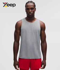 เสื้อกล้ามออกกำลังกายผู้ชาย XEEP รุ่น XC-GTT-37 คุณภาพสูง ระบายอากาศได้ดี แห้งเร็ว พิมพ์ลายแบบ Heat-Transfer ผ้าถัก 100% คอตตอน คอกลม ด้านหน้า - Product Image 1