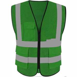 Gilet de sécurité haute visibilité de classe 2, imperméable et réfléchissant, avec logo personnalisé et design multi-poches - Product Image 2