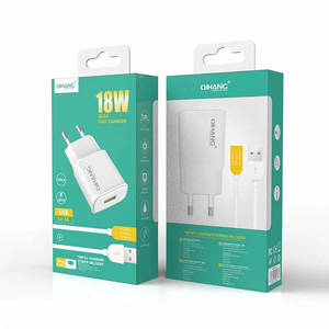 Advanced matte colored paper charger <b>box</b> embossed ODM custom size electronic packaging, suitable for PD wall chargers - Product Image 3