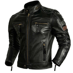 <b>Men</b> <b>Leather</b> <b>Jacket</b> Designed with Durable Material and Modern Style for Casual Wear For <b>Men</b> RL-LJ-268 - Product Image 6