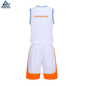 Conjunto de Camiseta y Pantalones Cortos de Baloncesto Personalizados de Última Moda, Uniforme de Equipo Sublimado, Ropa Deportiva Transpirable de Secado Rápido que Absorbe la Humedad - Product Image 3