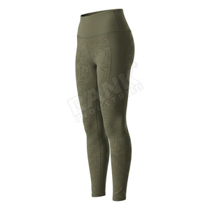 Leggings de yoga pour femmes à taille élastique avec maintien confortable pour la gym et les mouvements quotidiens, fabriqués au Pakistan - Product Image 4