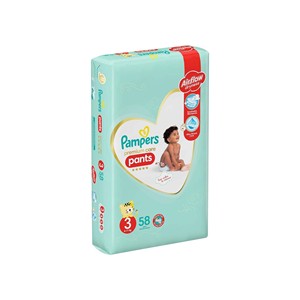 Pampers Premium Care Pants, couches-culottes pour bébé avec un confort ultra doux et une protection absorbante avancée - Product Image 3
