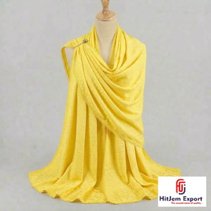 Luxury Woven <b>Scarf</b> Fabric Cotton Polyester Viscose Blend Designer Neckwear Textile Private Label OEM ODM Custom Textile Supplier - Product Image 2