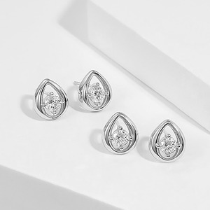 0.20ct Round Lab Grown Diamond Stud <b>Earrings</b> 14k Gold Minimalist Diamond <b>Earrings</b> Dainty Everyday Jewelry Gift for Women - Product Image 1