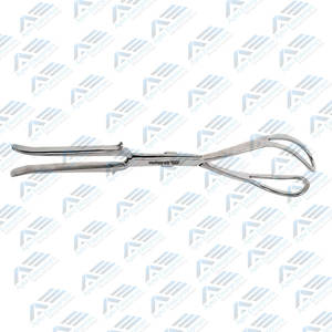 Fórceps obstétricos Kielland de alta calidad, instrumentos médicos quirúrgicos ginecológicos de acero inoxidable de 41 cm, obstetricia profesional - Product Image 3