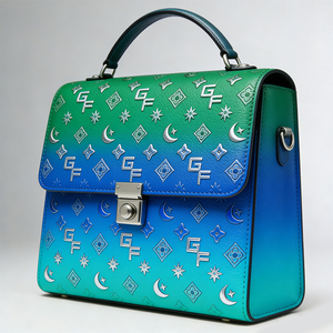Bolso de Mano de Cuero Genuino de Alta Calidad con Logotipo Personalizado, Bolso de Diseñador de Marca para Mujer - Product Image 3