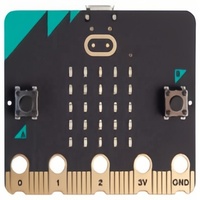 Carte de développement programmable Micro Bit V2.21 NRF52833 avec matrice LED 5x5, capteur de mouvement, haut-parleur, microphone pour l'éducation STEM et le maker