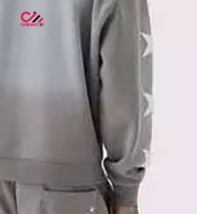 Ensemble de survêtement délavé pour hommes, style streetwear, coupe oversize et classique, avec impression en relief personnalisée, service OEM - Product Image 5