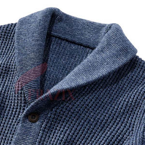 Cardigan tendance pour homme, tricoté, manches longues, boutonné, doux, chaud, décontracté, pour le travail, le bureau, les activités de plein air, vêtements pour homme, cardigan tricoté - Product Image 4