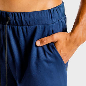 Pantalones cortos para hombre con cintura elástica y diseño de bolsillos laterales para comodidad diaria, con precio de fábrica para pedidos al por mayor y logotipo personalizado. - Product Image 2