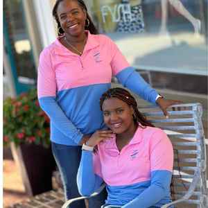 Sudadera de Mujer Jack and Jill de Dos Tonos con Cierre de Cremallera, Logotipo Personalizado Bordado, Bloques de Color, Top Deportivo, Suministro al por Mayor OEM - Product Image 5