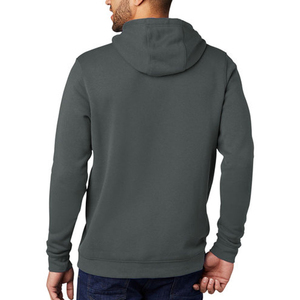 <b>Men's</b> Regular Fit Hooded Sweatshirt Solid Color Fleece Cotton Casual <b>Pullover</b> With Pocket Autumn Wear - Product Image 2