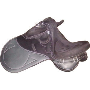 VENDRE Nouvelle selle en cuir de stock australien NOIR à vendre EN DOLLAR 75 CUIR VÉRITABLE - Product Image 6