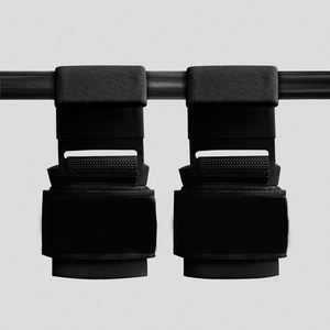 Crochets de musculation en néoprène avec sangles de poignet souples pour tractions, soulevés de terre et entraînement - Product Image 3