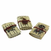 Journal brodé en patchwork de sari recyclé de 4x6 pouces fait à la main personnalisé papier thermique en cuir de coton disponible pour la revente