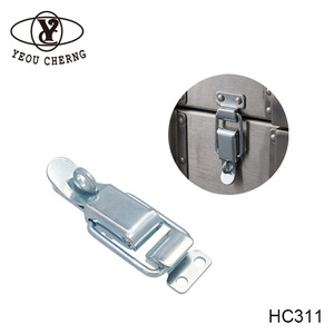 Loquet à levier pour boîtier de machine, verrouillable à cadenas, loquet à ressort industriel, loquet de boîte, quincaillerie - Product Image 1