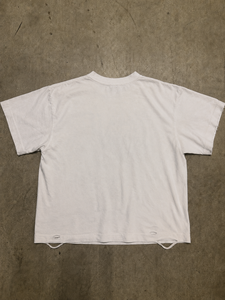 Fabricantes de ropa HG, ropa urbana personalizada, impresión DTG personalizada, camiseta de algodón de corte cuadrado, camiseta corta desgastada, camiseta con lavado ácido para hombre - Product Image 2
