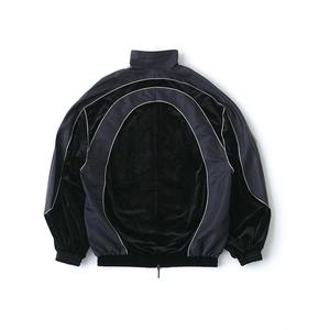 Nuevo Conjunto Deportivo de Nylon de Alta Calidad con Paneles en Contraste, Diseño OEM Personalizado, 2 Piezas, Chaqueta Cortavientos para Mujer - Product Image 4