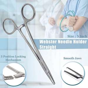 Kit Quirúrgico de 7 Piezas de Instrumentos de Disección Manuales Reutilizables de Acero Inoxidable de Dentavex - Product Image 3