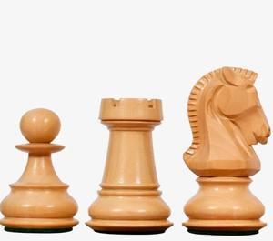 Échecs de luxe Dubrovnik 1950 Version 3.0, Roi en bois de rose et buis naturel, 3,75 pouces, au meilleur prix - Product Image 3