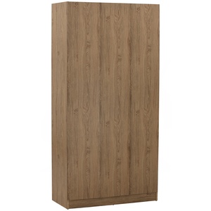 Contemporary Wooden Laminated Board 3 Door Hinged <b>Wardrobe</b> <b>Storage</b> Closet Cabinet for Bedroom Indoor Home Furniture - Product Image 4