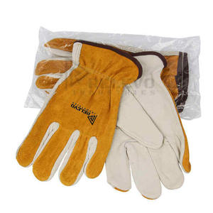 Guantes de cuero y tela para uso diario, equipo de motocross, ciclismo, correr, guantes transparentes de silicona de dedo completo para hombre, al mejor precio - Product Image 5