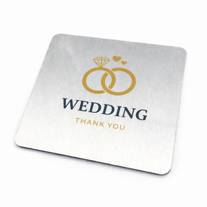 Sous-verres en métal personnalisés classiques en acier inoxydable avec logo imprimé, durables, réutilisables, promotionnels, pour cadeaux de charité - Product Image 5